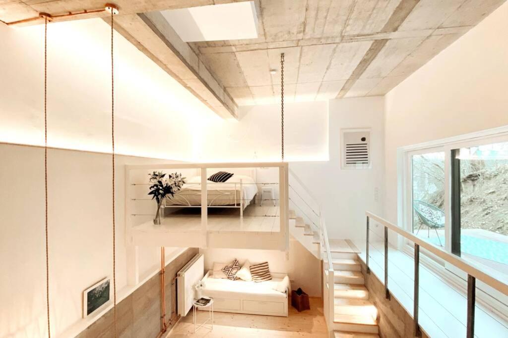 Pool-Loft: Wandern, Erholen & Sauna Siebengebirge Erpel Buitenkant foto