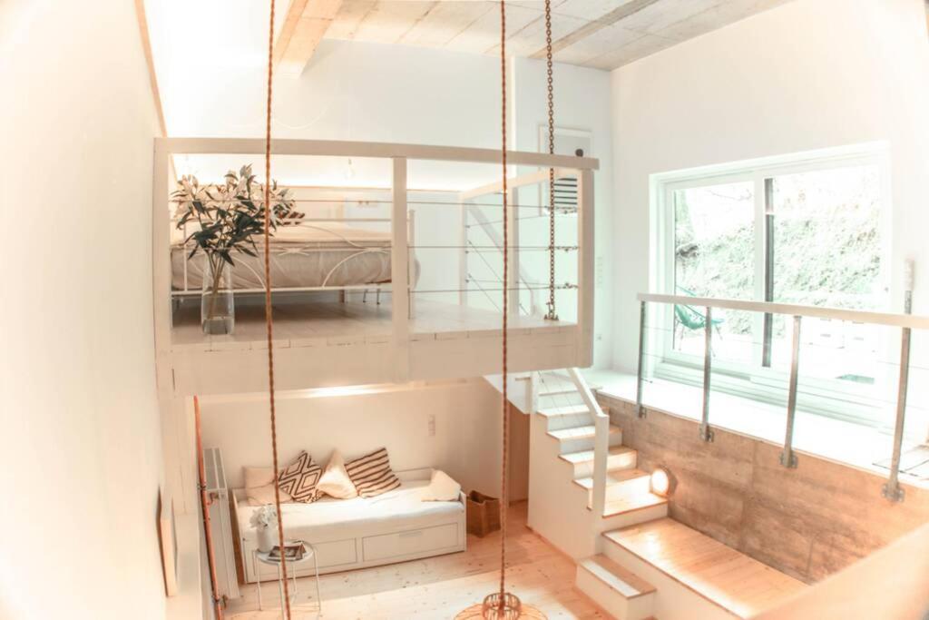 Pool-Loft: Wandern, Erholen & Sauna Siebengebirge Erpel Buitenkant foto