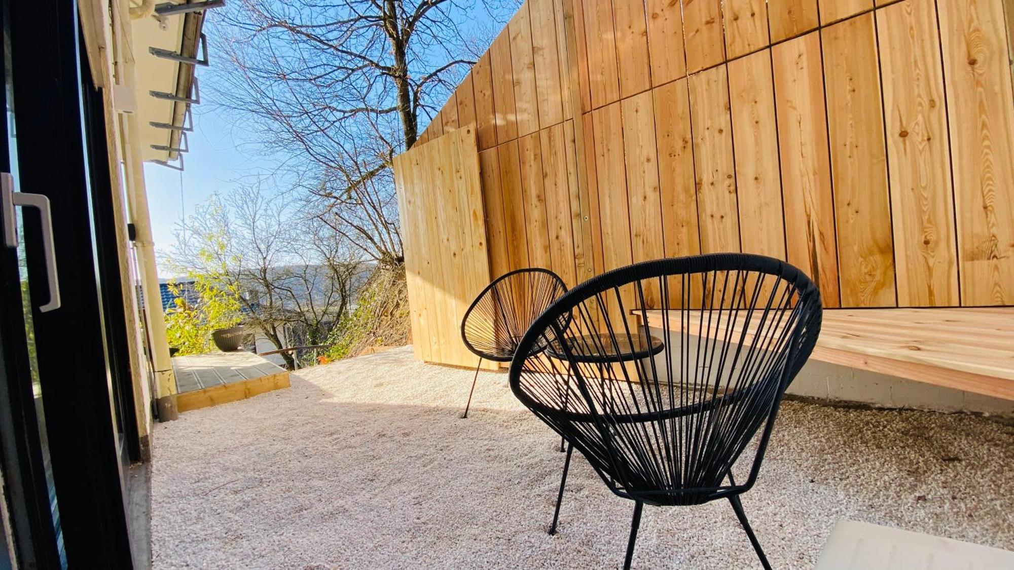 Pool-Loft: Wandern, Erholen & Sauna Siebengebirge Erpel Buitenkant foto